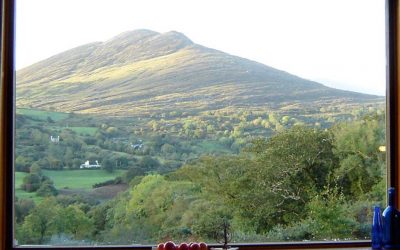 The Knockatee Mountain in Ardea Tuosist, co. Kerry, Ireland